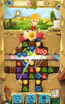 Fantasy Journey Match 3 Game [ВЗЛОМ: бесконечные монеты] v 1.5.0 скриншот №6