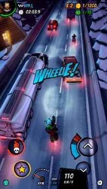 Скачать Moto Racing 2: Burning Asphalt [ВЗЛОМ: неограниченные монеты/ уровень] v 1.110 для Андроид