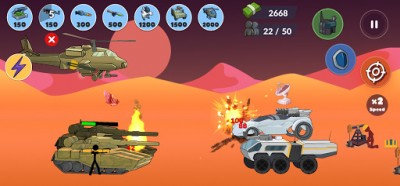 Stickman World Battle screenshot №1