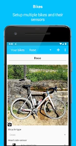 BikeComputer Pro screen 3
