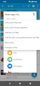 App Manager screen 2