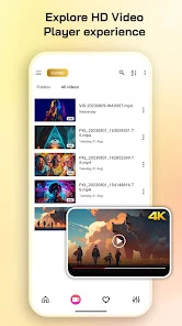 Music Player - MP4, MP3 Player screen 3